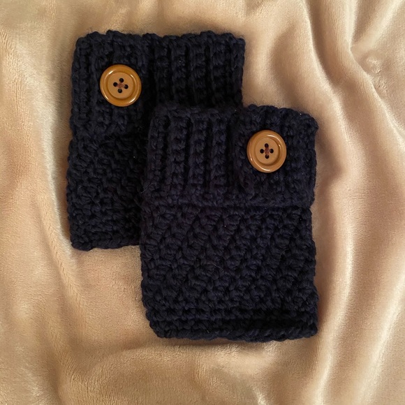 Crochet Boot Cuffs - Picture 5 of 5